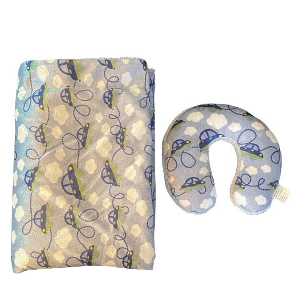 Other - 3/$25 Super Soft Blanket Pillow Set